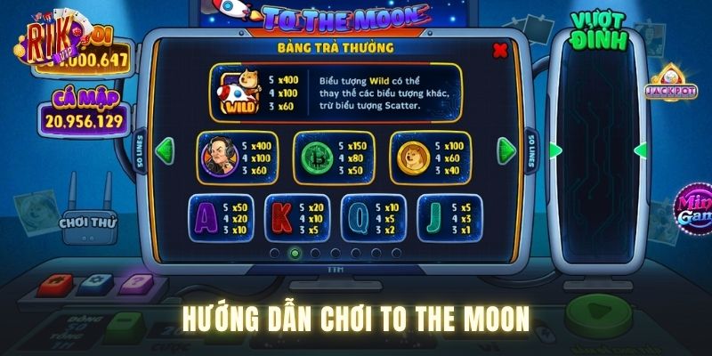 Hướng dẫn chơi game to the moon trên cổng game Rikvip