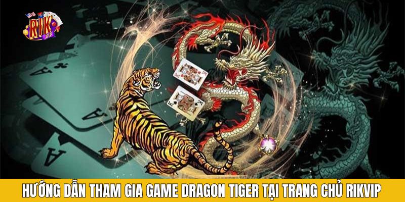 Hướng dẫn tham gia game Dragon Tiger tại trang chủ Rikvip