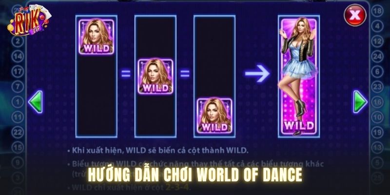 Khám phá game nổ hũ world of dance