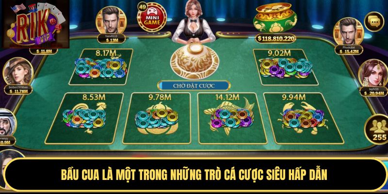 Những điểm nổi bật của game bầu cua